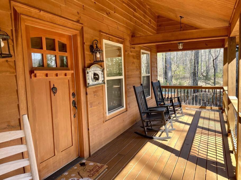 2 Bed Cabin Hot Tub Close To Helen #16 Exterior photo